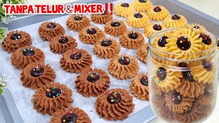 Eggless Cookie Recipe Without a Mixer | Christmas Cookies and Eid Cookies