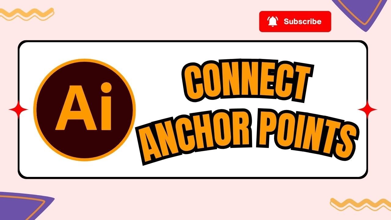 How to Connect Anchor Points in Adobe Illustrator