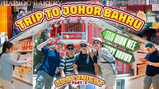 Trip to Johor Bahru-Singapore 3D2N (Part. 2) visit tanhioknee marry brown and hiapjoo bakery