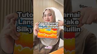 Tutorial Mewarnai Langit Senja🌆🖍️ #coloring #mewarnai #belajarmewarnai #crayon #tutorial #art