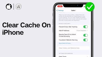 How To Clear Cache On iPhone 2024 | Clear The History, Cache And Cookie