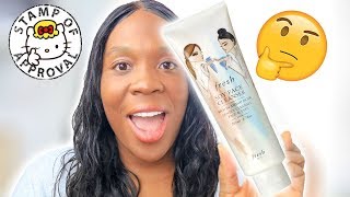 I tried Fresh Soy Face Cleanser! Fresh Soy Face Cleanser! Fresh Beauty Soy Face Cleanser
