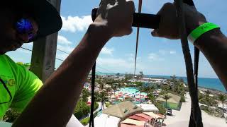 Part 1: CocoCay Zipline POV - 4K Experience