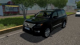 City Car Driving - Lexus LX 570 (2014). Test Drive. screenshot 4