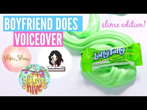 Boyfriend Does My Voiceover// Slime Tutorial Edition - Boyfriend Does My Voiceover// Slime Tutorial Edition