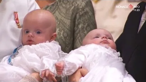 Prince Jacques and Princess Gabriella of Monaco, 1...