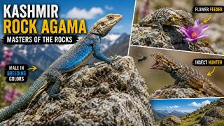 Kashmir Rock Agama — The Dragon of Pakistan's Mountains | Laudakia agrorensis Documentary