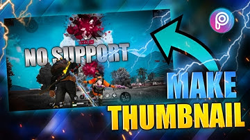 How to make epic free fire thumbnail on android