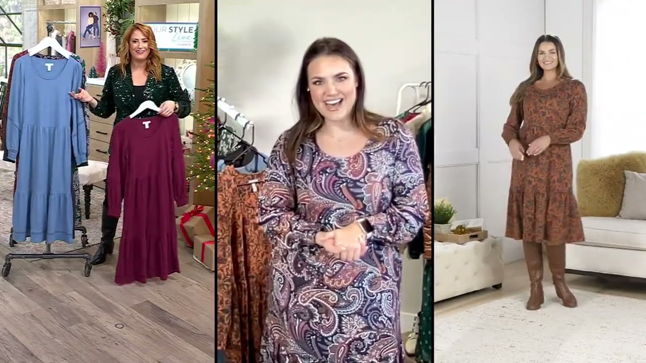 Details 51+ qvc denim and company dresses