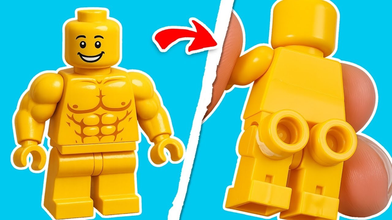 I upgraded a LEGO minifigure...