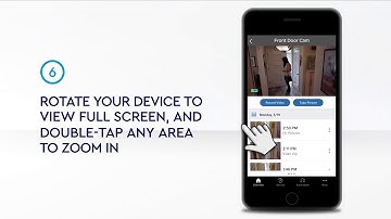 Managing your Cox Homelife cameras from the mobile app