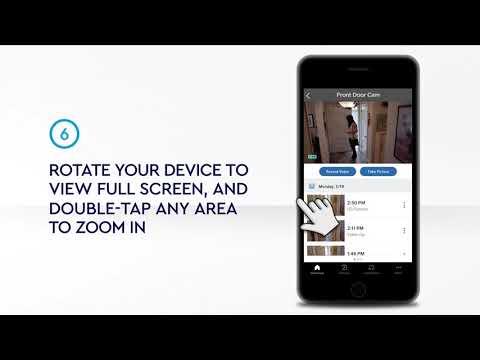 Managing your Cox Homelife cameras from the mobile app