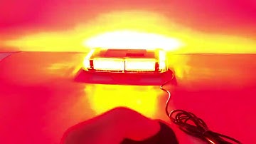 Mini Strobe Light bar 12-24V Multiple function 16patterns with US connector controller