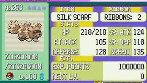 Zigzagoon Only Run: Ziggy