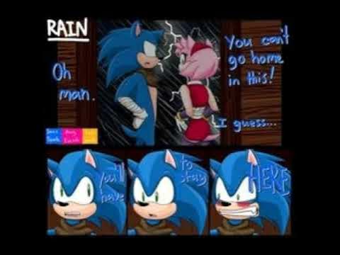 Cute SonAmy comic :3 (@hansel1016) : r/SonAmy