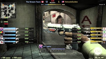 [CAST] The Stream Team vs NetcodeGuides (ESEA Invite) on dust2 (#009)
