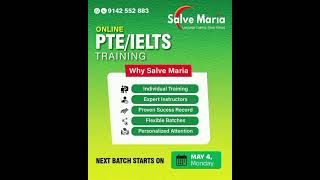 PTE/IELTS Online Coaching 2026 | Expert Training | May 4 Batch | Study Abroad Preparation