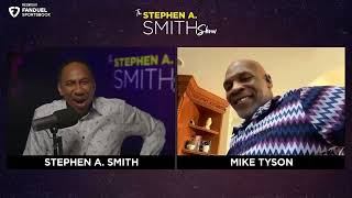 Mike Tyson tries to convince Stephen A. Smith to SMOKE WEED. 