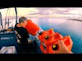 Three Days BOAT CAMPING Remote Offshore Islands with Dad - Spearfishing for Food - Catch and Cook