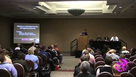 OWASP AppSecUSA 2011: Making it in Information Security and Application Security