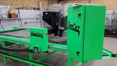 Auto Cut DXF File - Trucut Thermal Dynamics iCNC Controller with A60i - CNC Plasma Table