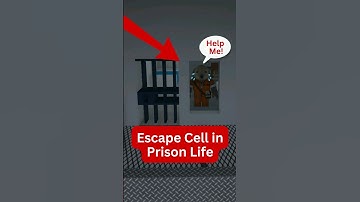 How to Escape Cell in Roblox Prison Life
