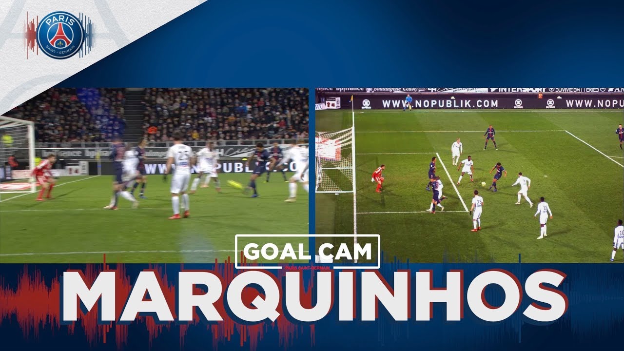 psg calciomercato GOAL CAM | Every Angles | MARQUINHOS vs Amiens