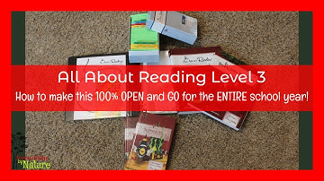 ALL ABOUT READING LEVEL 3 || PREPPING FOR THE ENTIRE YEAR || HOMESCHOOL READING CURRICULUM || AAR