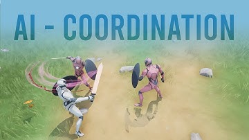 Unreal Engine 5 Melee Combat Enemy AI Attack Coordination  -  Action RPG #49