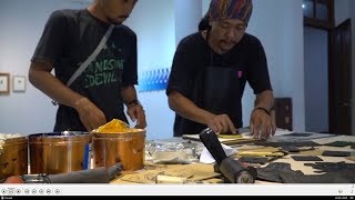 Teknik Unik 'Sablon' Relief Print