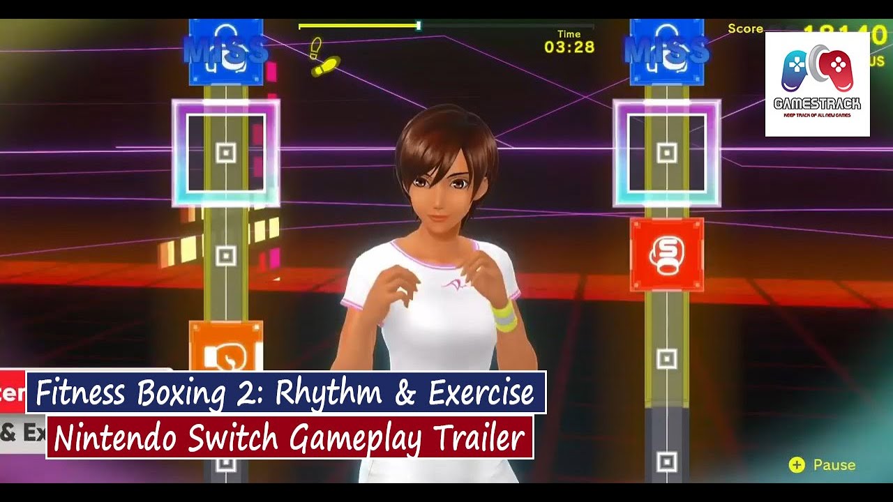 Fitness Boxing 2: Rhythm & Exercise Gameplay Reveal Trailer - Nintendo  Switch - YouTube | Nintendo Spiele