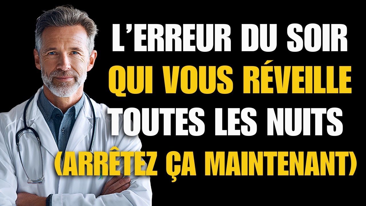 Seniors : L’erreur du soir qui vous fait courir aux toilettes toute la nuit (arrêtez ça de suite)