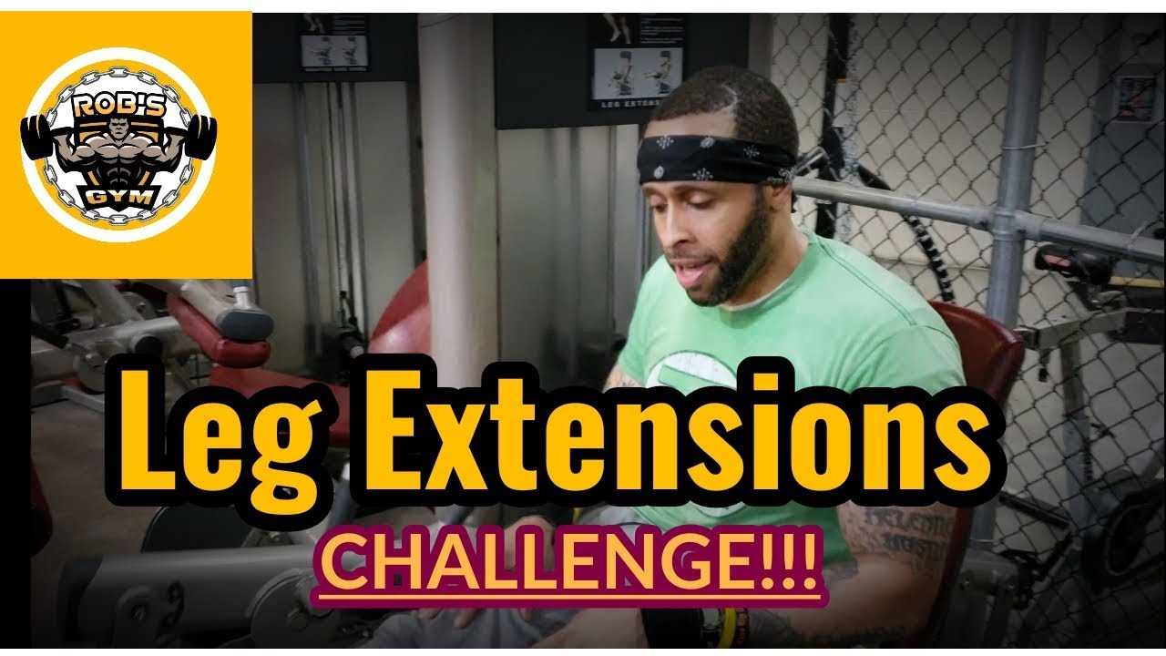 Leg Extension Challenge!Great Finisher YouTube