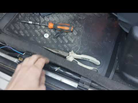Подключение камеры заднего вида Nissan Qashqai