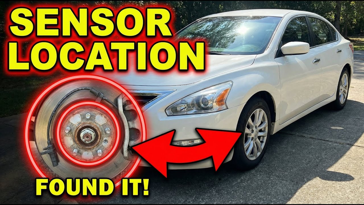 Wheel Speed Sensor Location Nissan Altima