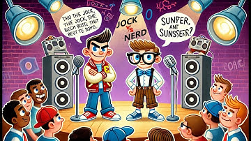 Nerd vs. Jock: The Ultimate Rap Battle Showdown! 🤓🔥🏈
