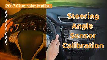 How to Use Steering Angle Sensor Calibration Function on SDS | 2017 Chevrolet Malibu