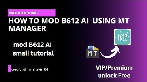 LEARN MODDING | How to MOD B612 Camera using MT Manager | Smali Reverse Engineering |2023#mtmanager
