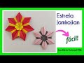 Como fazer mandala de Origami | Estrela Jamkojian | [Tutorial 298]