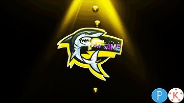 Golden Splash Reveal Intro Effect | kinemaster and PixelLab Tutorial