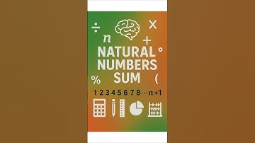 Amazing Trick to Find Sum of N Natural Numbers in Seconds! | Math Shortcut | Infinity Brilliance