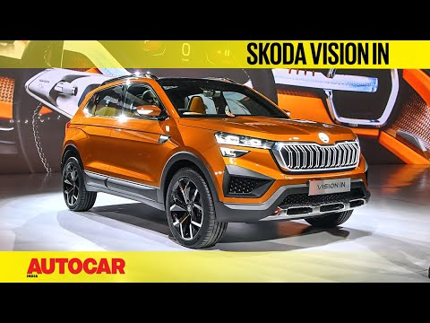 Skoda Vision In Concept Walkaround Autocar India Youtube