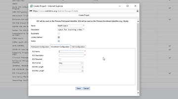 LDMS (Web) Administration: Adding a new Project