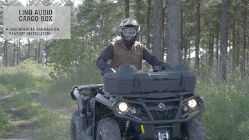 Can Am Off Road LinQ Audio Cargo Box