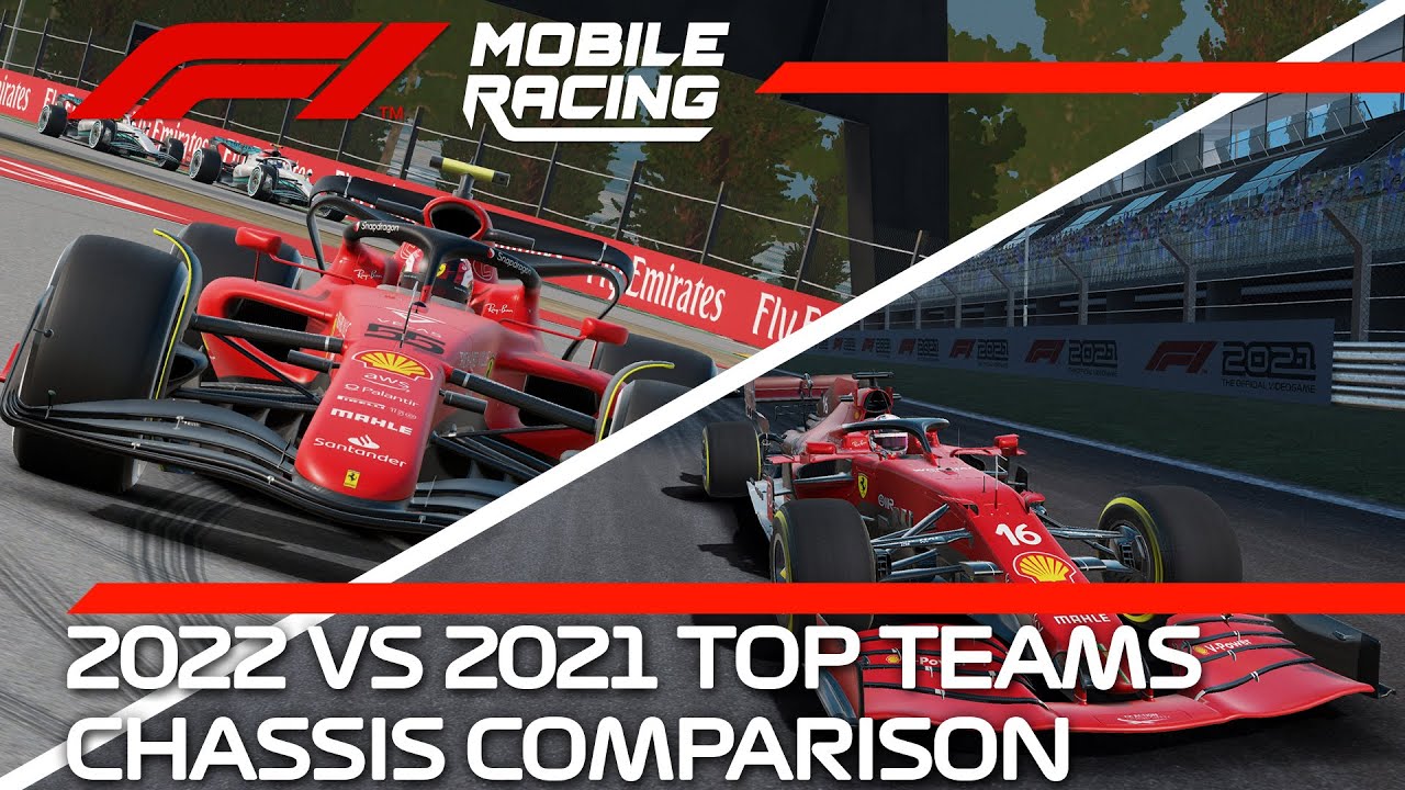 F1 Mobile Racing 2022 Update 2022 VS 2021 Top Teams