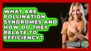 What Are Pollination Syndromes And How Do They Relate To Efficiency? - Ecosystem Essentials