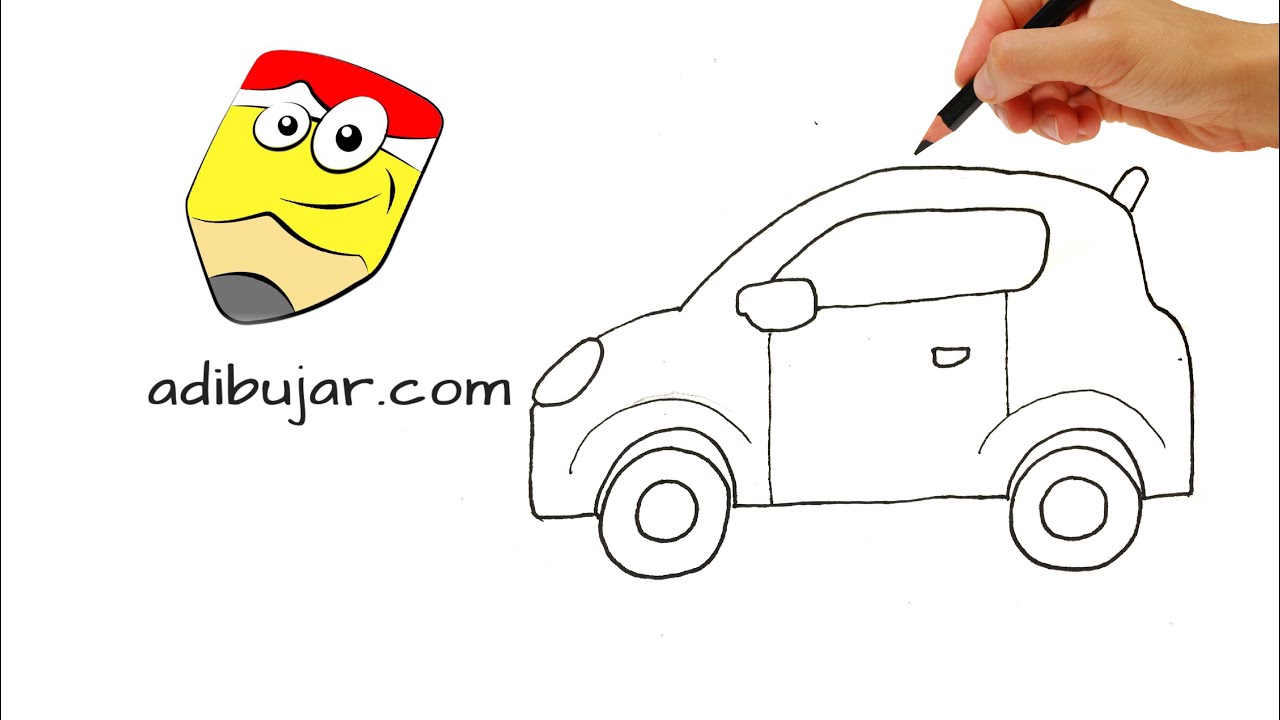 Como Dibujar Un Carro Facil Animado Carro Dibujo Facil Ultimo Coche