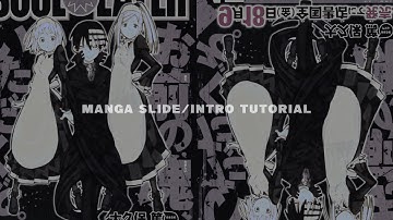 manga slide / intro tutorial (videostar)