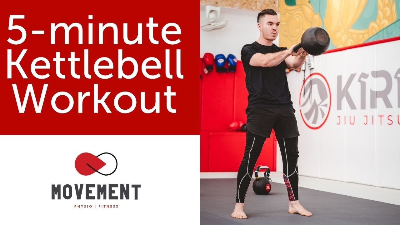 fange instruktør foretrække Kettlebell 5-minute workout: Swings - YouTube