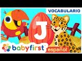 Huevos Surpresas con Animales Salvajes | Sonidos de Animales con Larry el Loro | BabyFirst Español